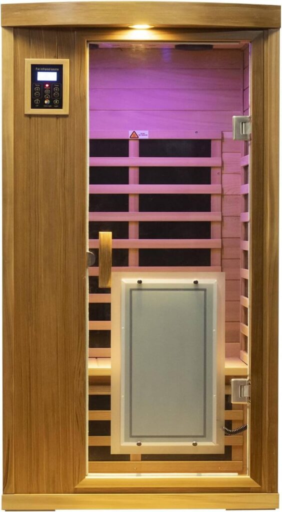 Kunsana 1-Person Indoor Infrared Sauna Models