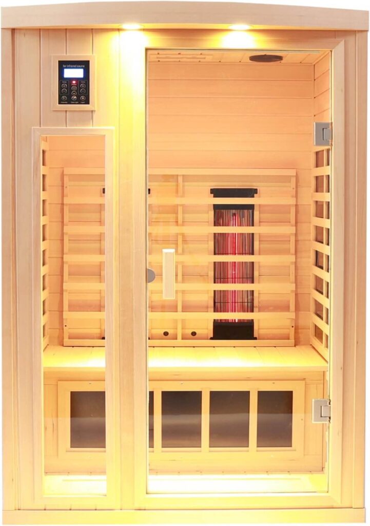Kunsana 2-Person Indoor Infrared Sauna Models