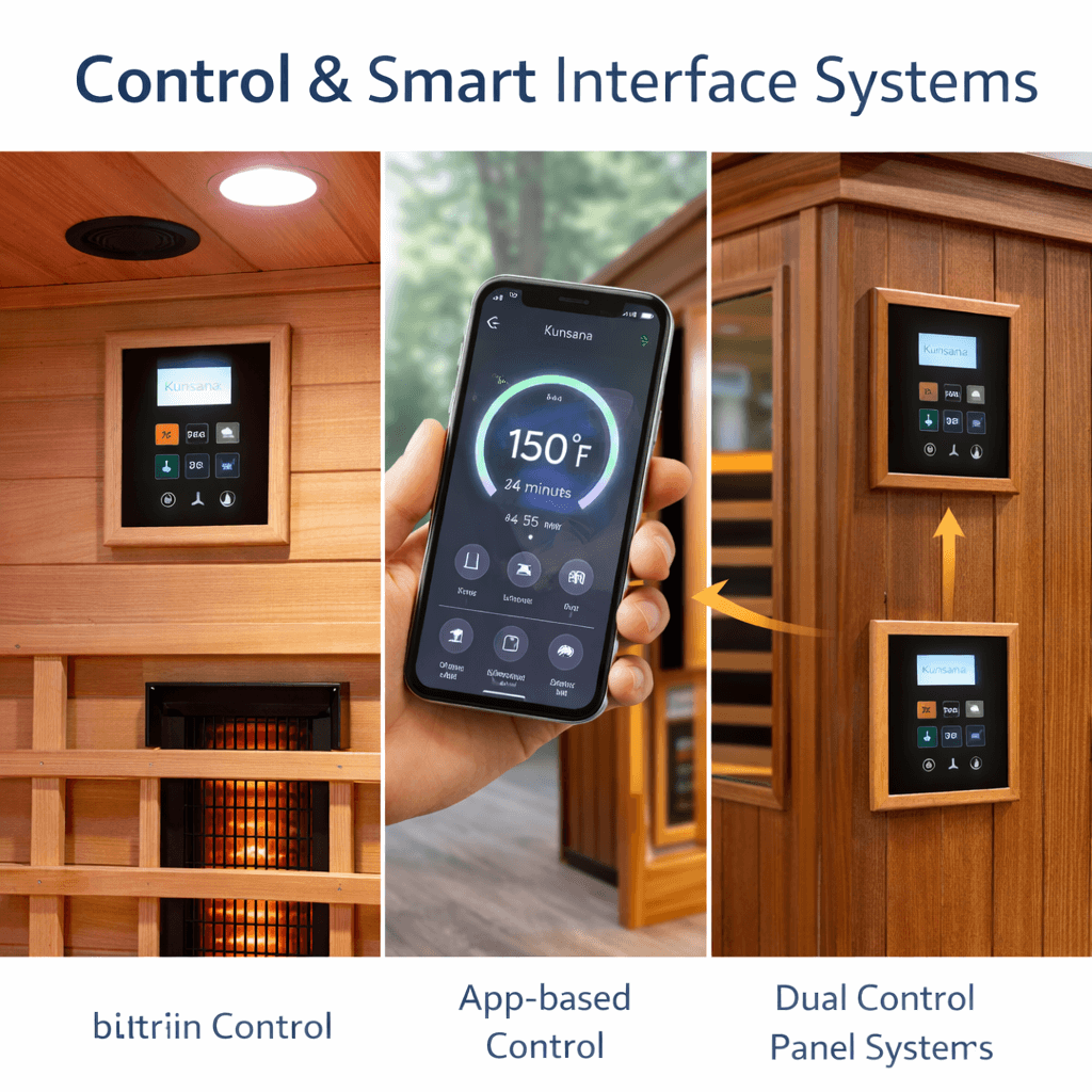 Kunsana Sauna - Control & Smart Interface Systems