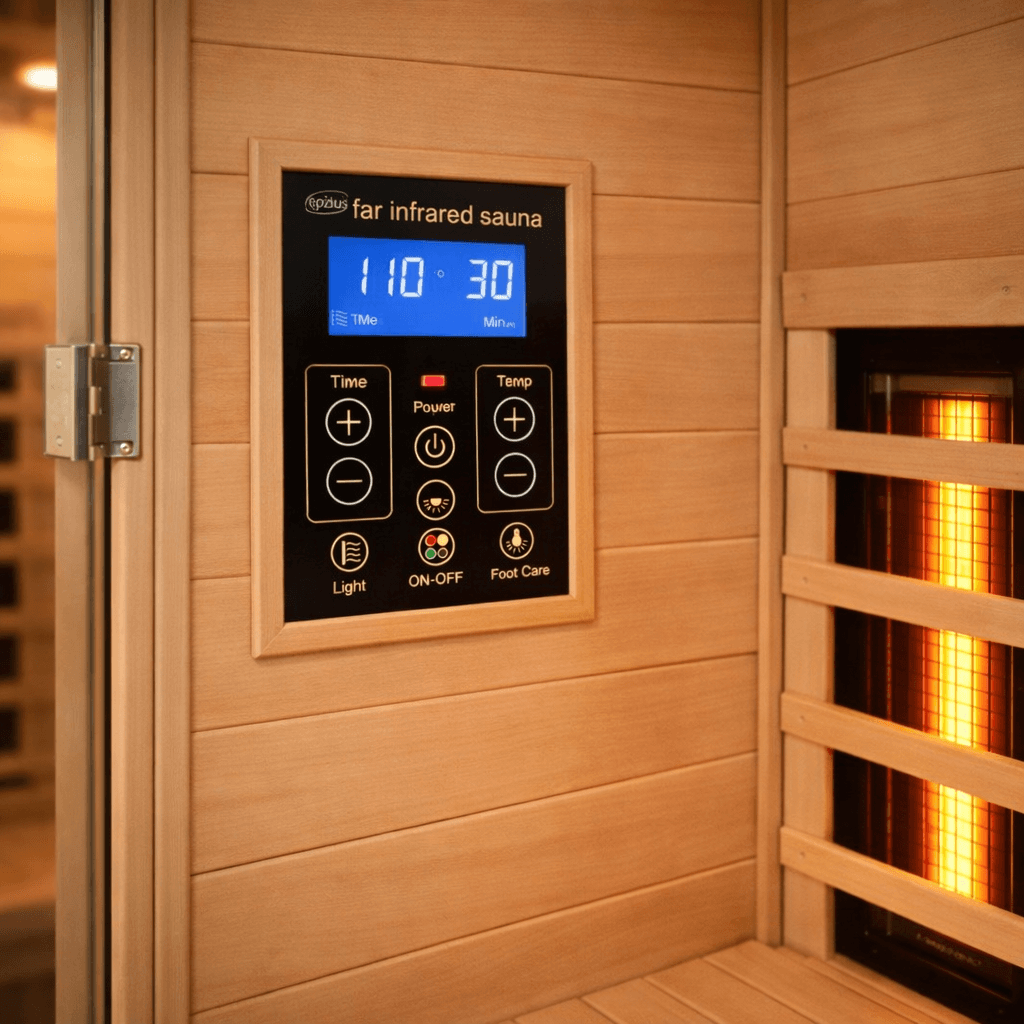 Kunsana sauna - Integrated Control Panels with Timed Operation
