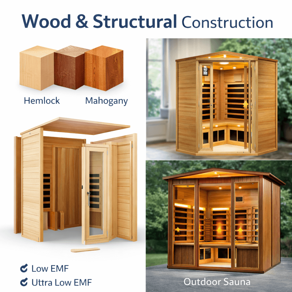 Kunsana Sauna - Wood & Structural Construction