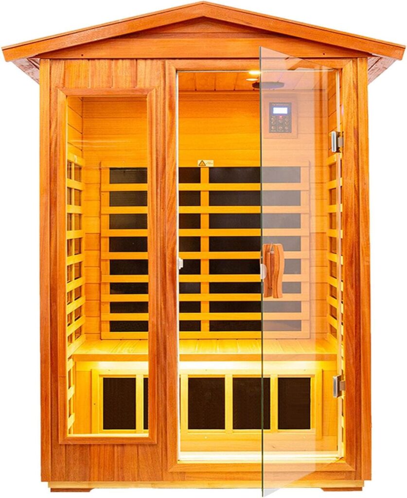 Kunsana Outdoor 1–2 Person Infrared Sauna Models