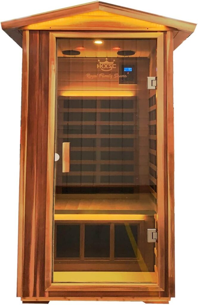 Kunsana Outdoor 1–2 Person Infrared Sauna Models
